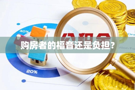 沣东购房者的福音还是负担？