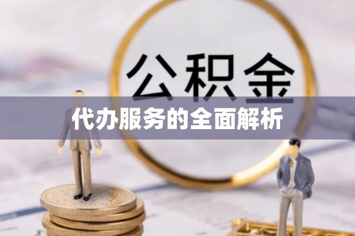 沣东代办服务的全面解析