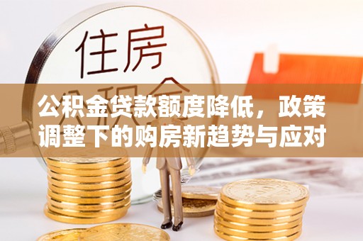 沣东公积金贷款额度降低，政策调整下的购房新趋势与应对策略