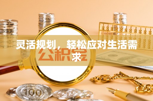 沣东灵活规划，轻松应对生活需求