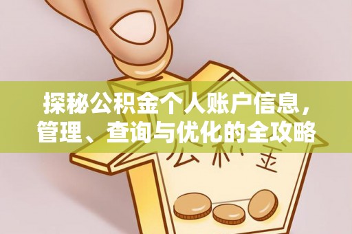 沣东探秘公积金个人账户信息，管理、查询与优化的全攻略