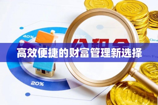 沣东高效便捷的财富管理新选择