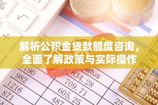 沣东解析公积金贷款额度咨询，全面了解政策与实际操作