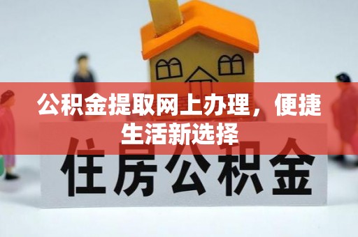 沣东公积金提取网上办理，便捷生活新选择