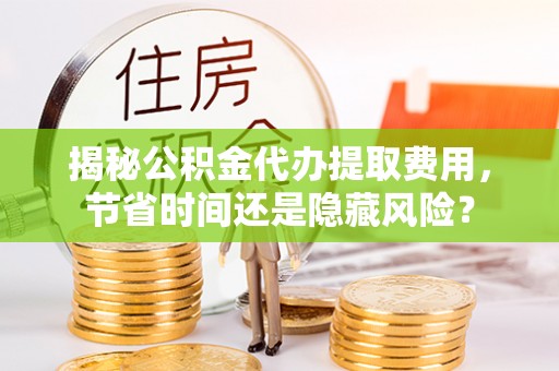 沣东揭秘公积金代办提取费用，节省时间还是隐藏风险？