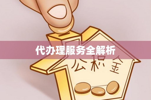 沣东代办理服务全解析