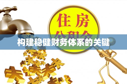 沣东构建稳健财务体系的关键