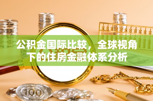 沣东公积金国际比较，全球视角下的住房金融体系分析